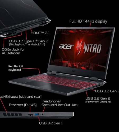 Acer Nitro 5 AN515-58-57Y8 Laptop para jogos