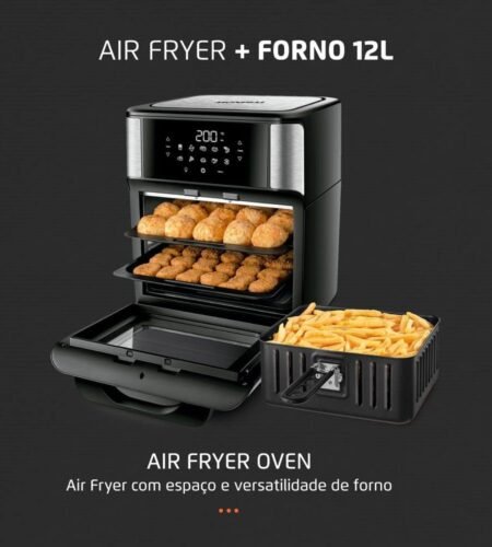 Fritadeira Air Fryer Mondial AFO-12L-BI 220V: Análise Completa?